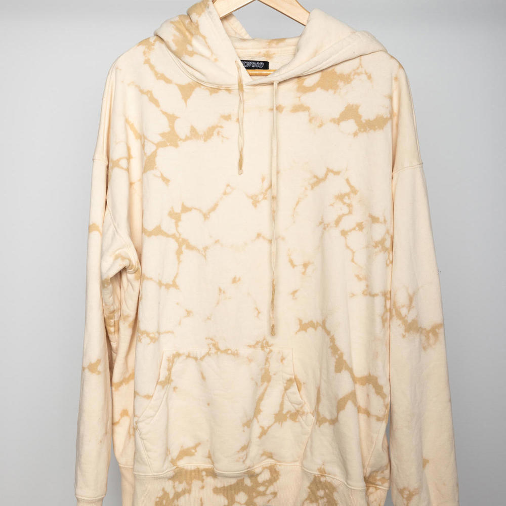 Elwood Essentials Boxer Hoodie - Brown Tie-Dye  - M